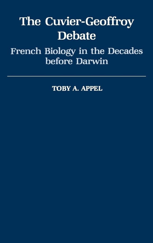 The Cuvier-Geoffrey Debate