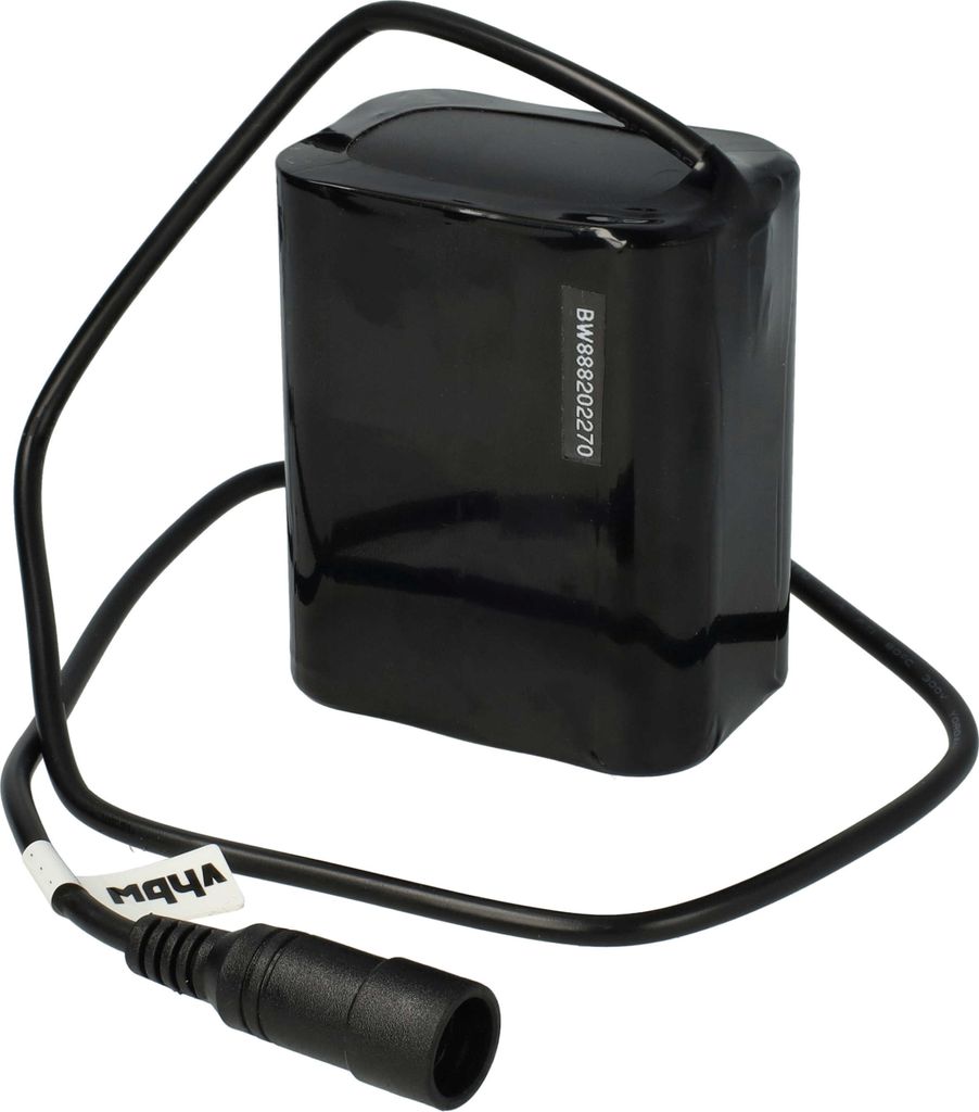 vhbw Akkupack für Fahrradlampen (9000 mAh, 8,4 V, Li-Ion) Produktbild 3