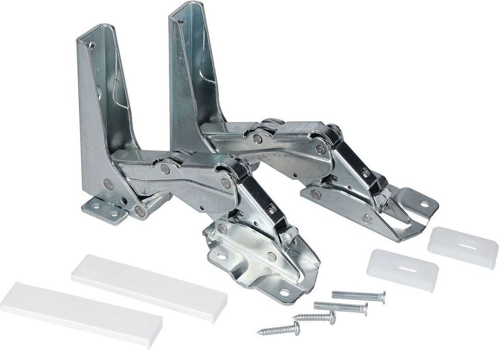 Bauknecht Whirlpool Türscharnierset, Türscharnierkit für oben und unten für Kühl- und Gefrierschrank auch Philips - Nr.: 481231018626