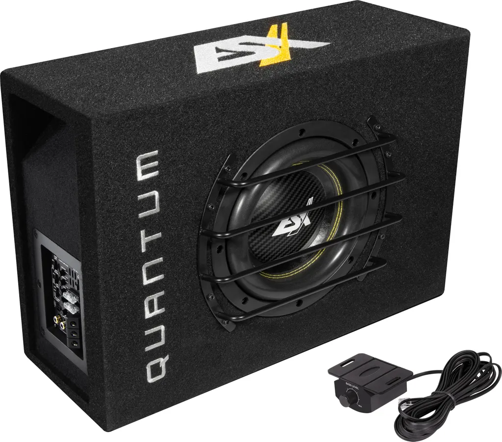 Caisson Actif ESX QXB8A Quantum avec Subwoofer 20cm et Membrane Renforcée