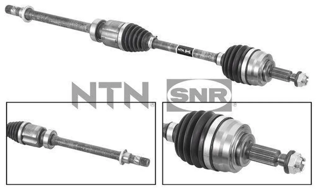 Réparer Transmission Renault Clio V - Arbre de Transmission Droit SNR