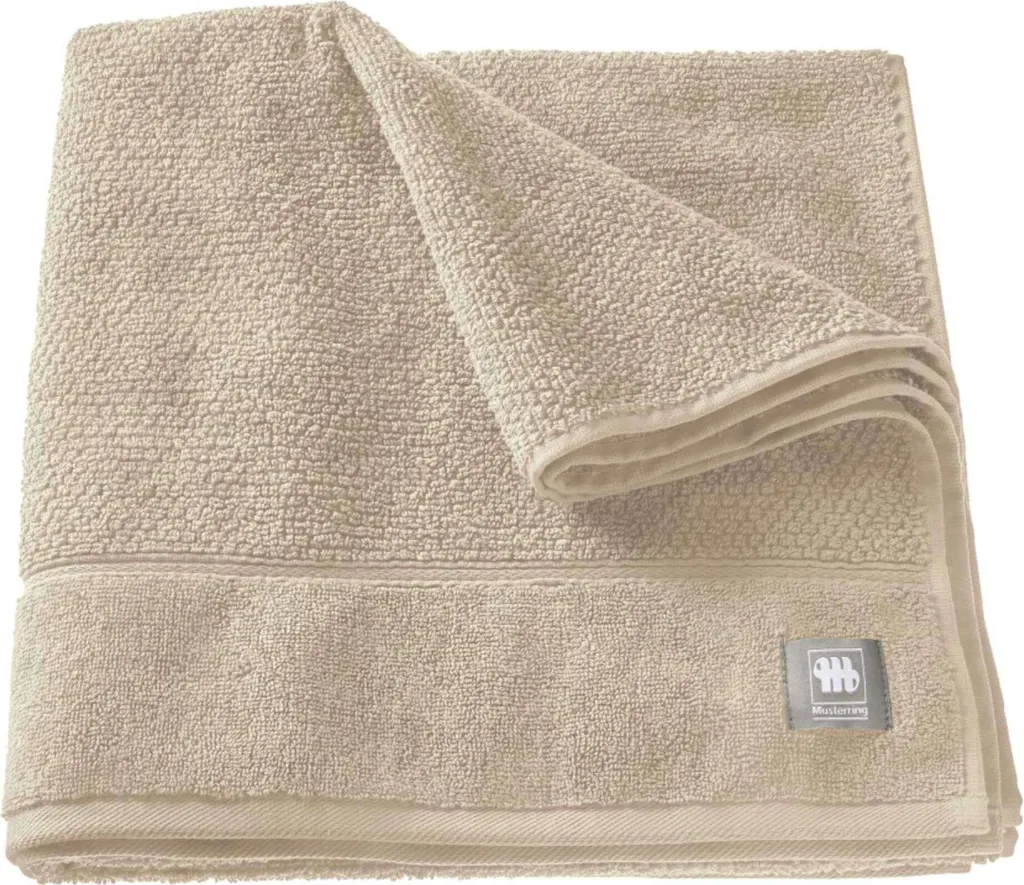 Telo Doccia Professionale Musterring Solid 70x140 Beige | Qualità Hotel - 1