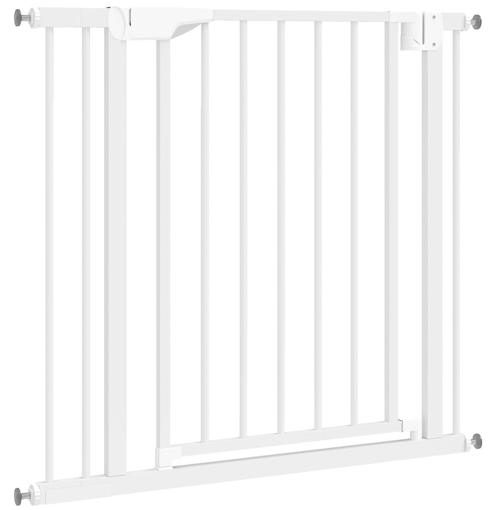 PawHut Trappenhek, afschermingshek zonder boren, 76-88 x 76 Productafbeelding 