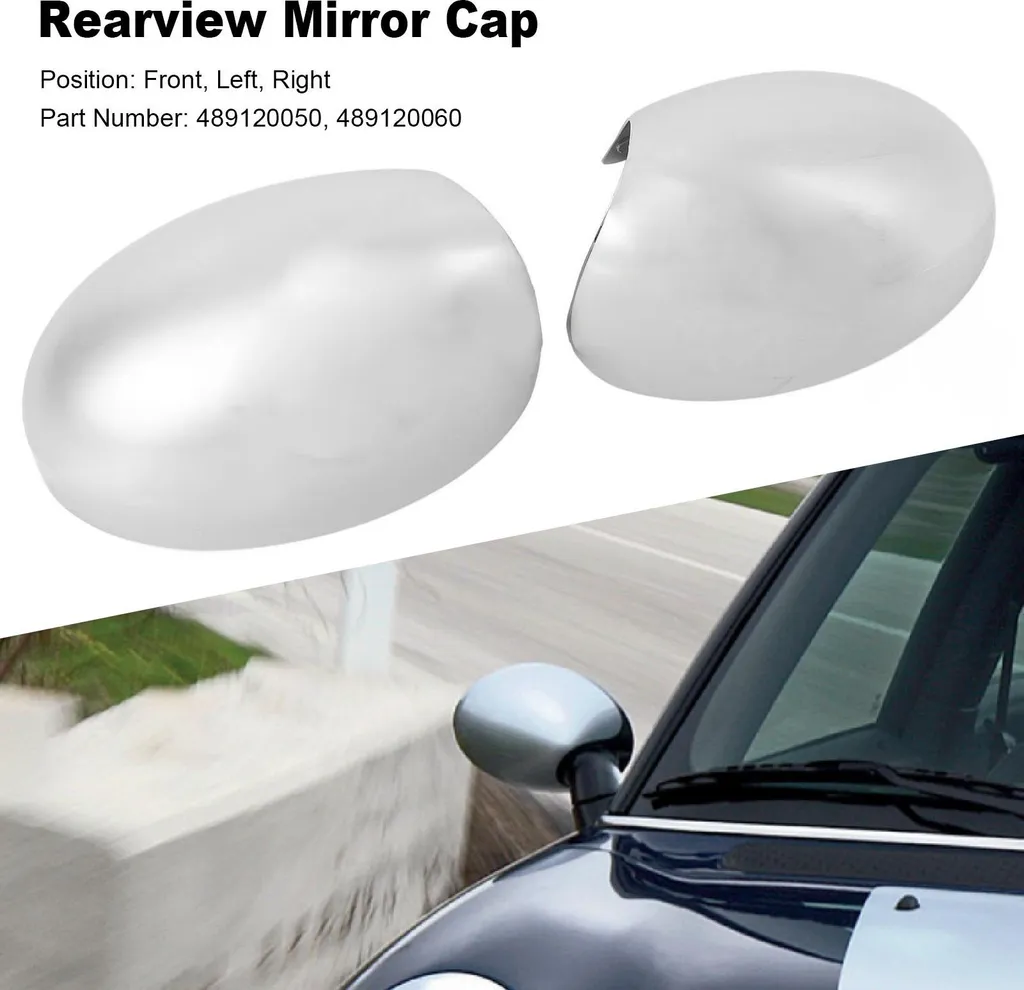 Paire de coques de rétroviseurs effet miroir 489120060 pour Mini - 3