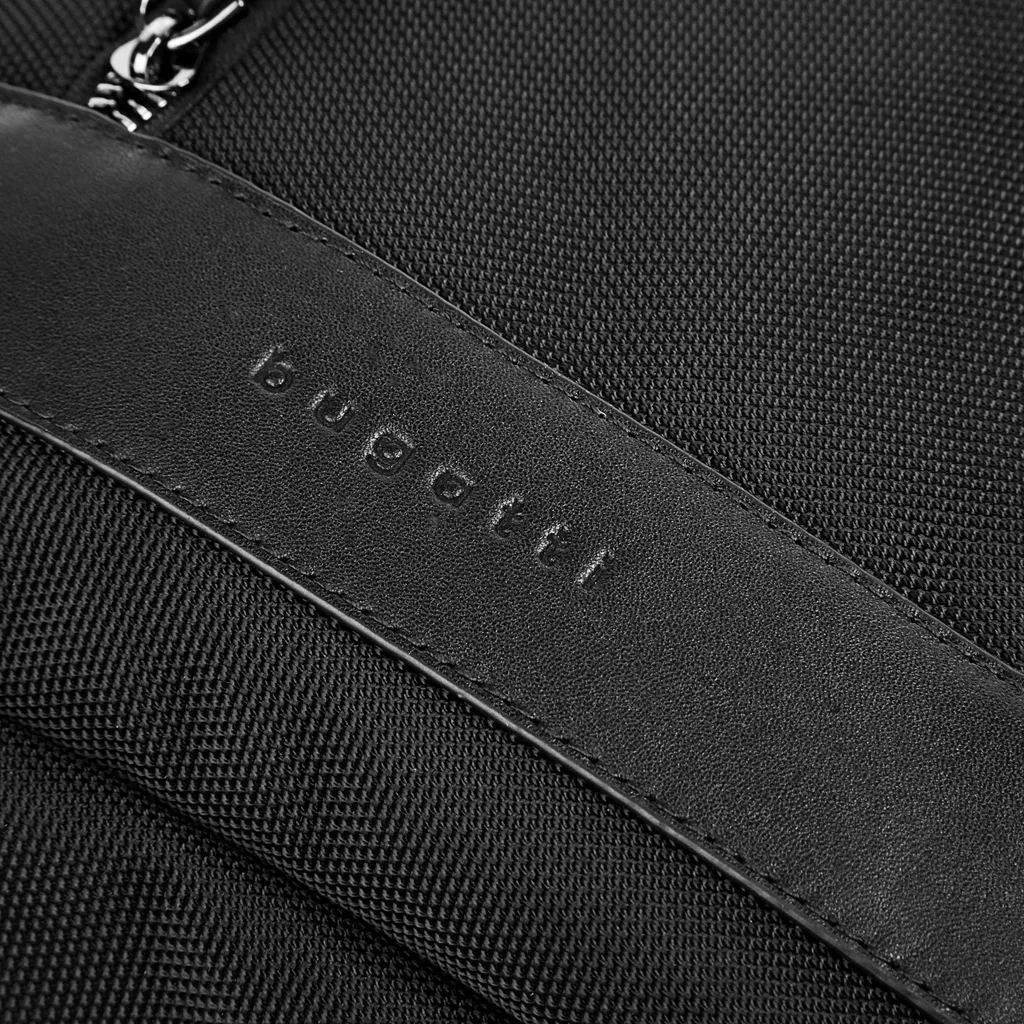 Backpack Bugatti Nero - Zaino Leggero e Robusto per Uomo e Donna - 16