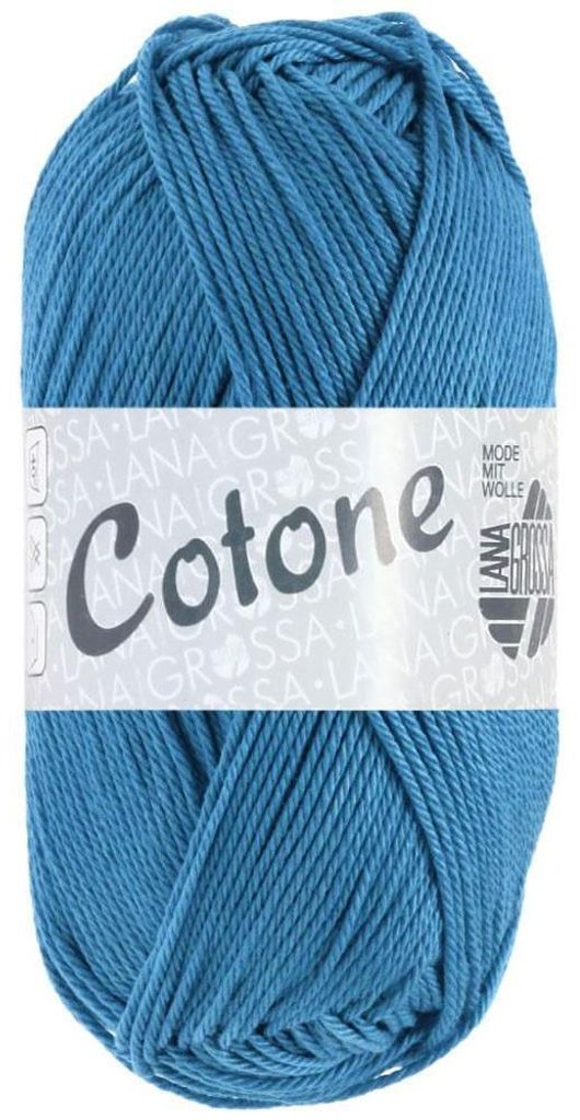 Lana Grossa - Cotone 0133 leuchtendblau Produktbild 