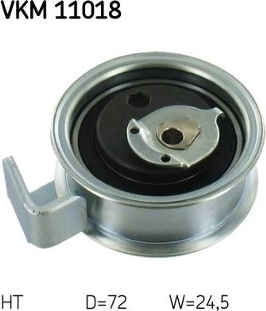 Galet Tendeur pour Courroie Crantée SKF VKM 11018 compatible Audi et VW