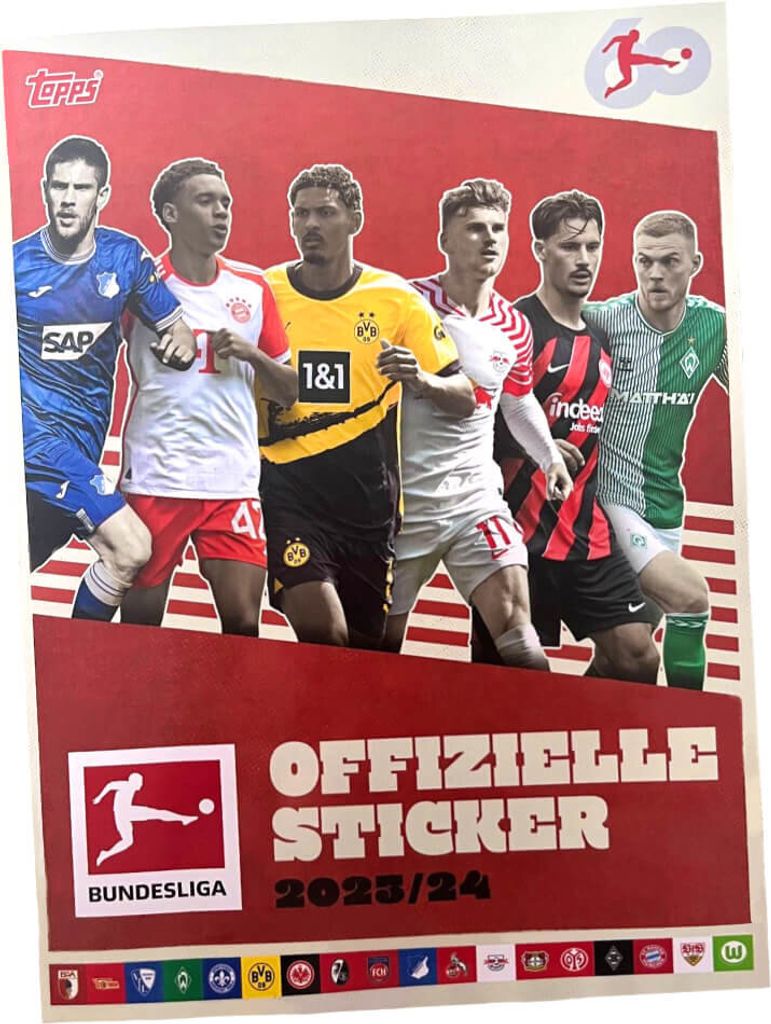 Topps Bundesliga Sticker 2024 - Fußball Sammelsticker - 1 Produktbild