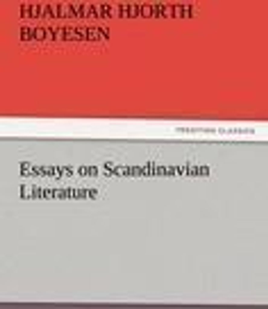 Essays on Scandinavian Literature