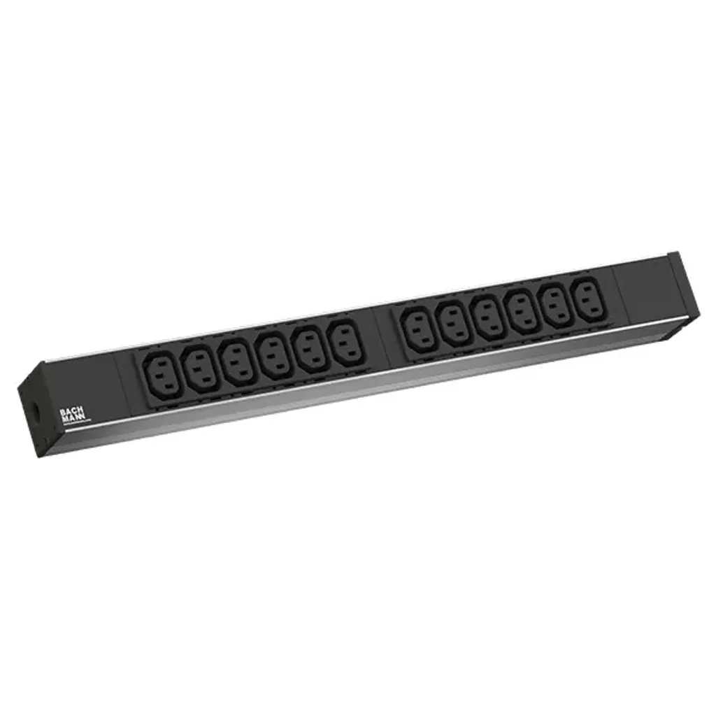 Unità di Distribuzione BACHMANN 12x C13 - Eccellenza in Alluminio 1U