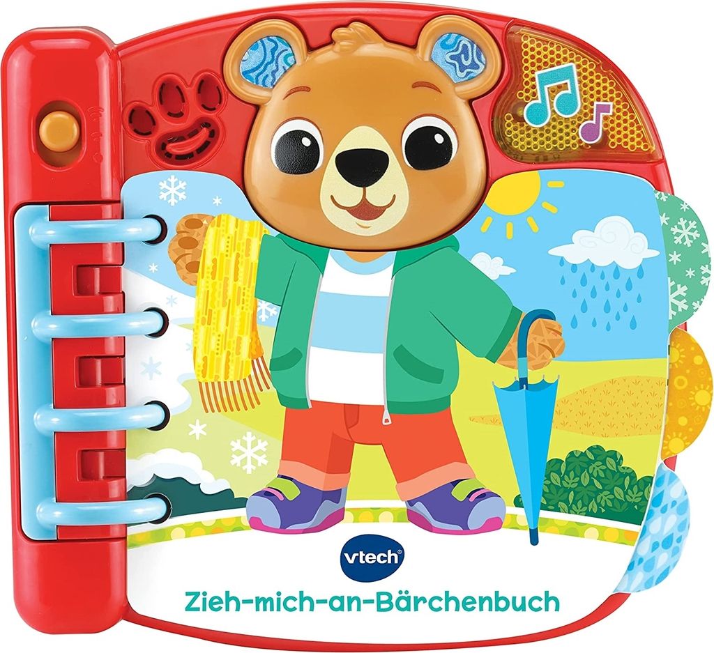 vtech Zieh-mich-an-Bärchenbuch Produktbild 