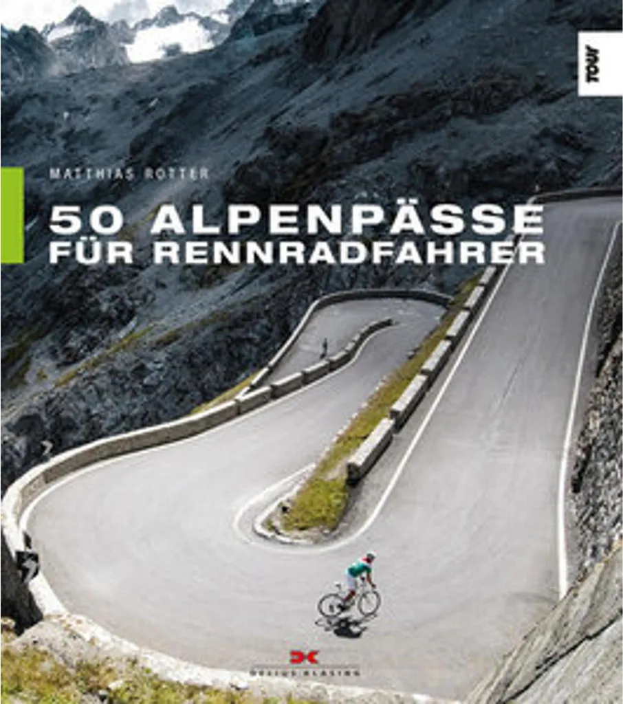 50 Alpenpässe pour cyclistes : profils détaillés et cartes des Alpes