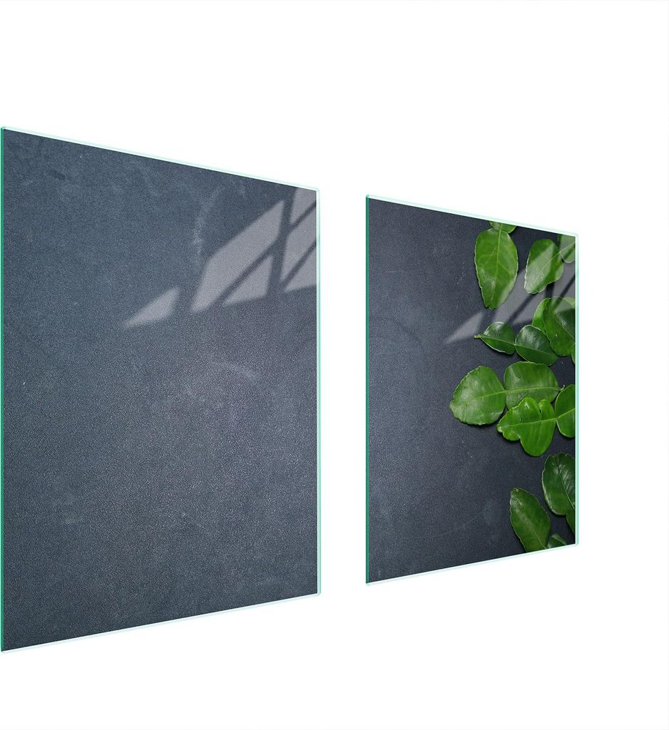 Glasschutzplatte Für Herd 85X52 Schiefer