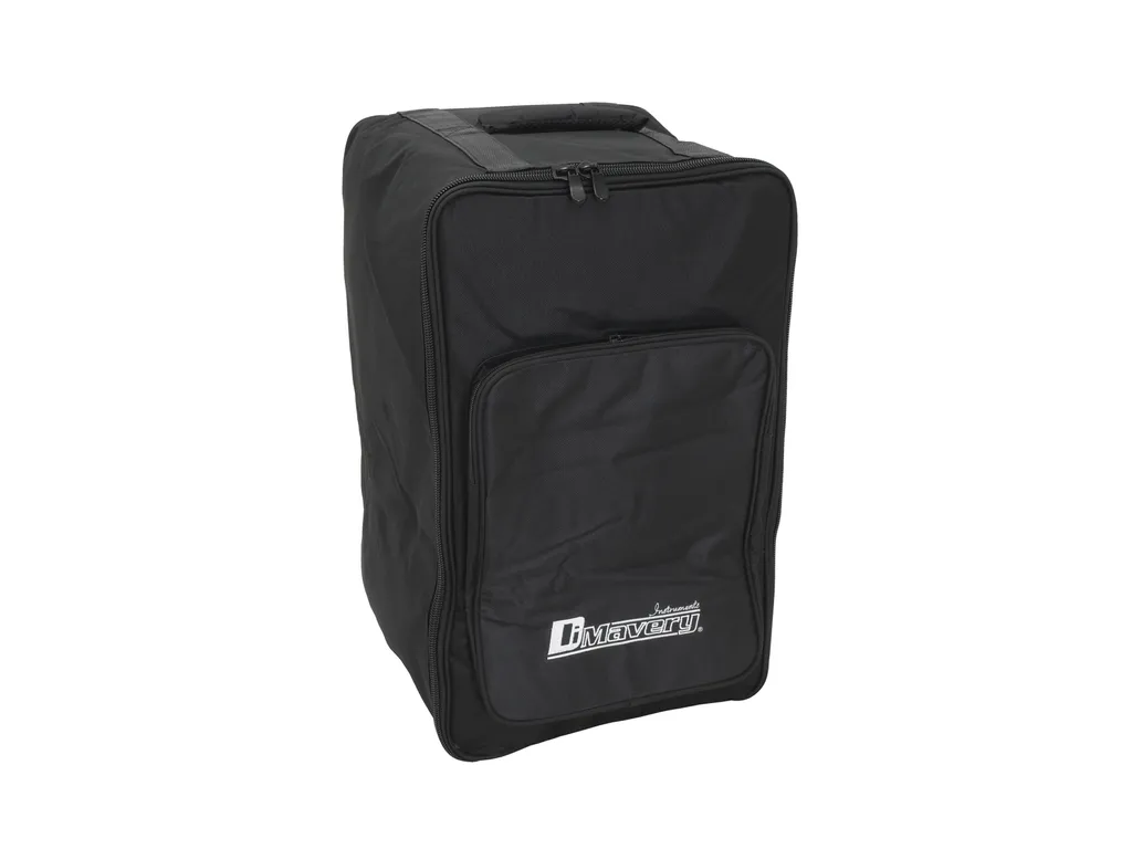 Housse de transport pour cajon DIMAVERY CJT-01 en nylon noir résistant