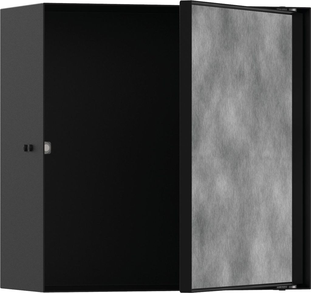 hansgrohe XtraStoris Rock Wandnische mit befliesbarer Tür 300x300x140 mm, 56091670