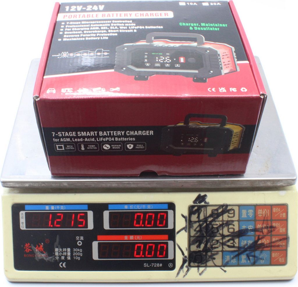 20-Ampere Kfz-Batterieladegerät, 12V/20A und 24V/10A Produktbild 4