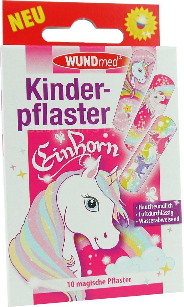 Čarovné balenie náplastí s motívom jednorožcov – 100 kusov Obrázok produktu 