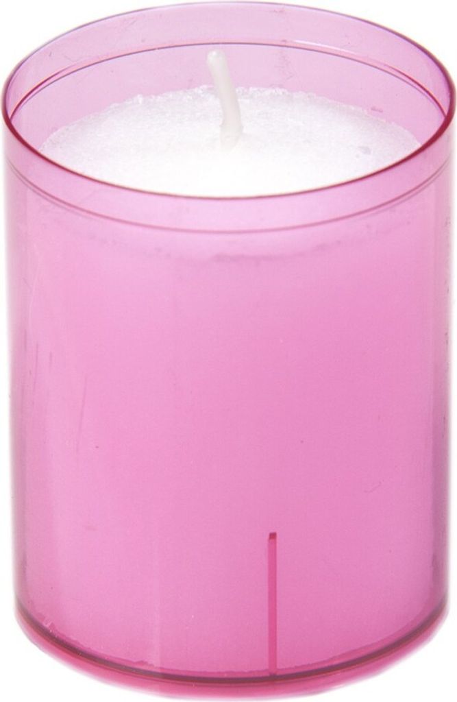 Sovie Refill Kerzen in Rosa 24 Stück im Tray - Brenndauer ca. 24 Stunden - Teelichter
