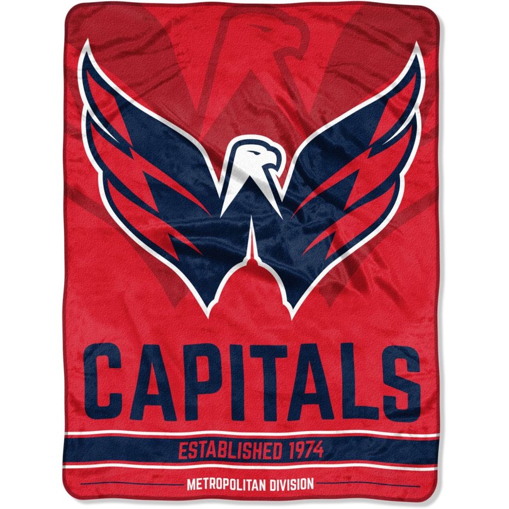 Northwest NHL Washington Capitals Mikro Plüschdecke 150x115c