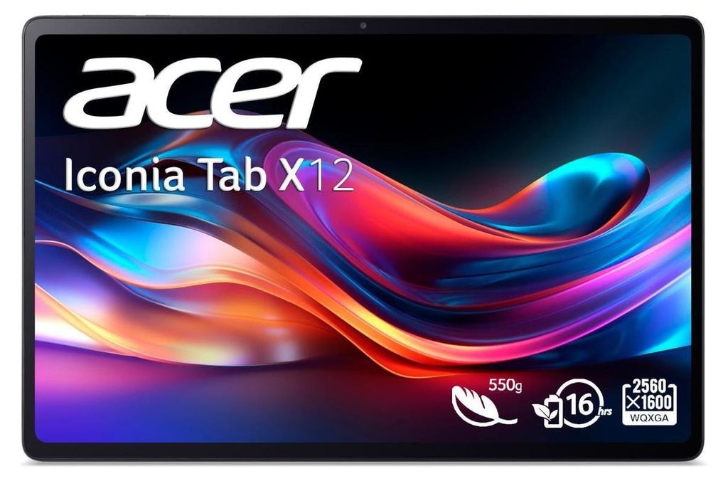 Acer Iconia X12 X12-11 Tablet 12.6" CineCrystal 2.5K OLED Produktbild 