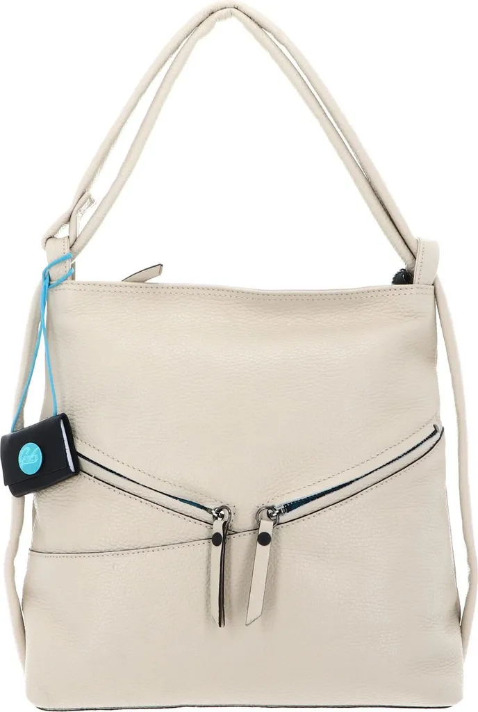 Sac à dos bandoulière Gabs Dorina beige en cuir - Idéal loisirs