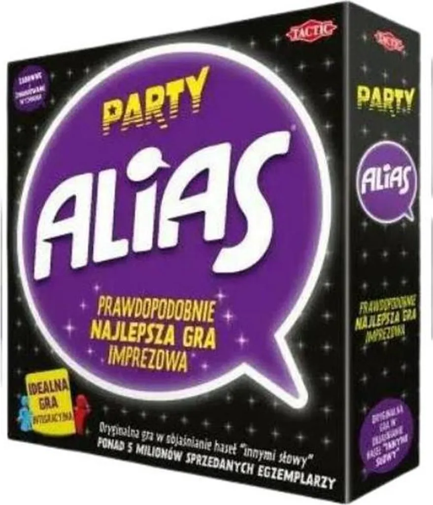 Jeu d'ambiance Party Alias 56951 : le jeu d'explication de mots fun