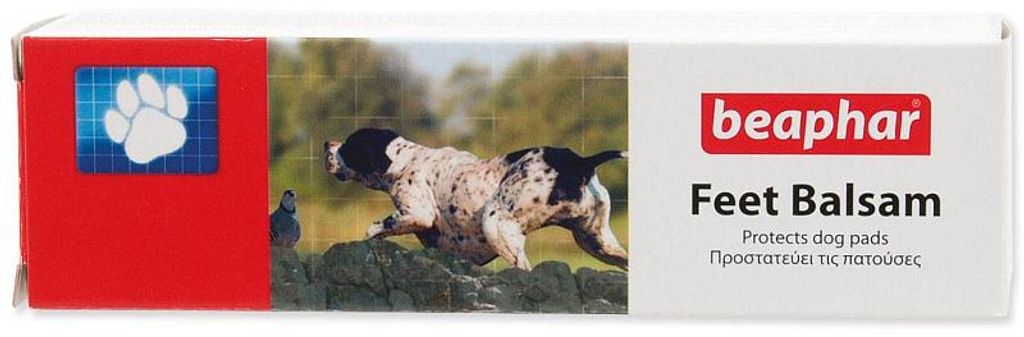 BEAPHAR Pfotensalbe für Hunde, schützt vor Rissen und pflegt trockene Pfoten, 40 ml