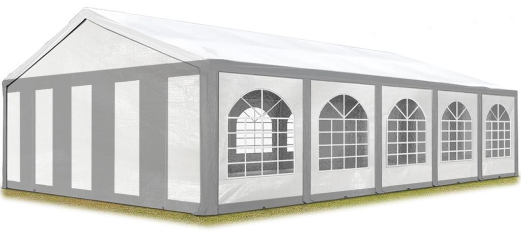 TOOLPORT Hochwertiges Partyzelt 5x10 m Pavillon Zelt ca. PE Produktbild 