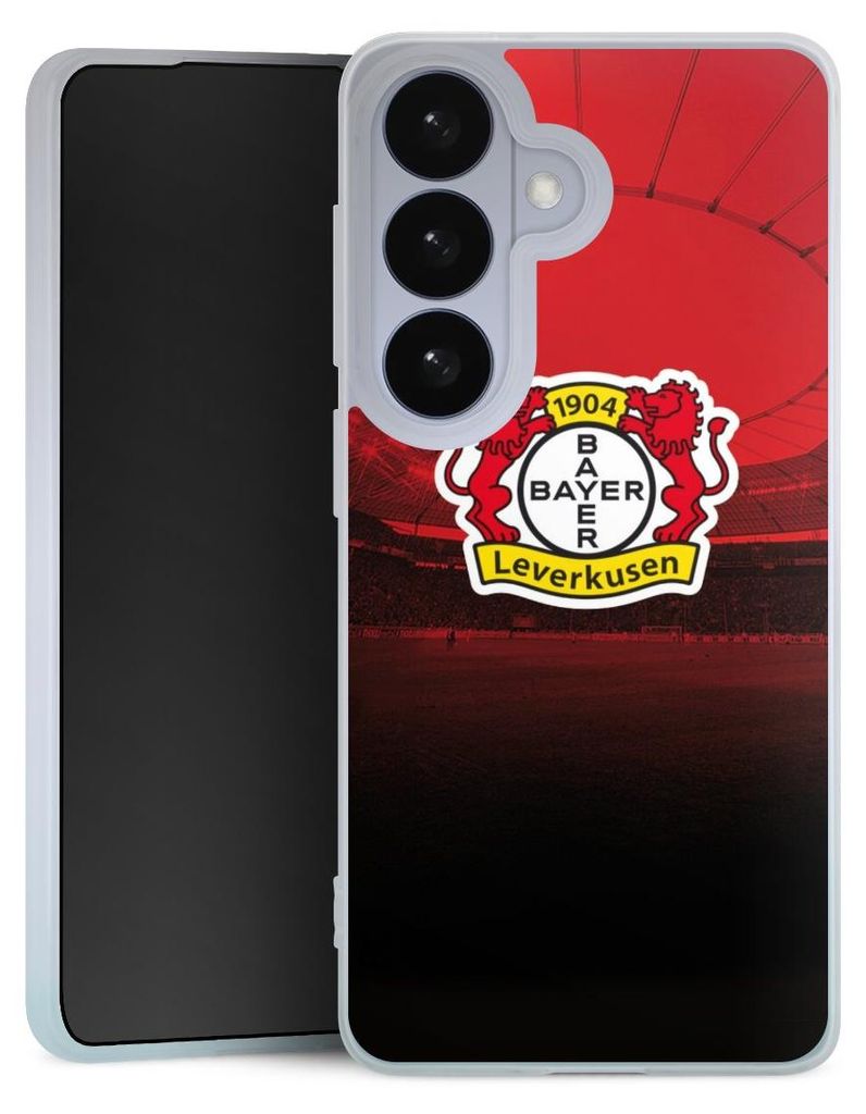 DeinDesign Handyhülle für Samsung Galaxy S26 Silikon Hülle Case Smartphone Schutzhülle Bayer 04 Leverkusen Offizielles Lizenzprodukt Stadion