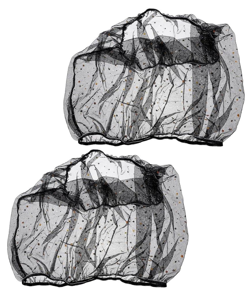 2 Stück Vogelkäfig Staubschutznetz aus waschbarem Nylon - Atmungsaktive Abdeckung für Papageien mit Rundumschutz - Große Abdeckung für Kanarie...