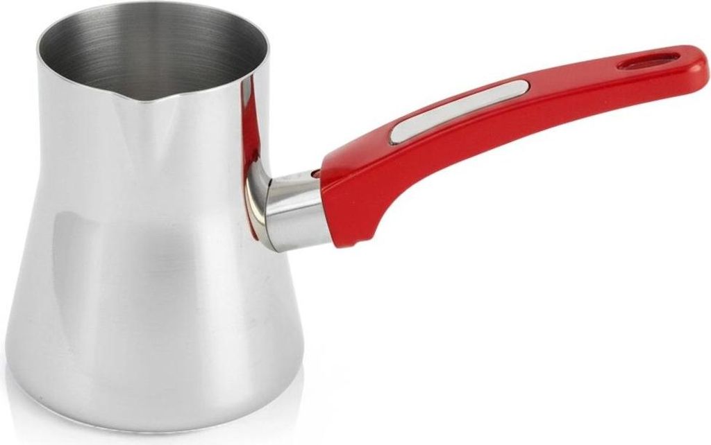 Stahlkessel zum Brühen von türkischem Kaffee Türkischer Kaffeebrühapparat 330 ml