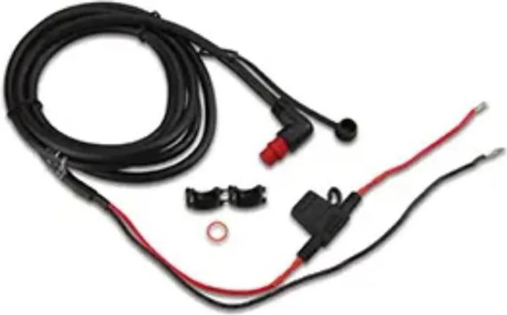 Câble d'alimentation GPS Garmin pour trajet long avec prise coudée