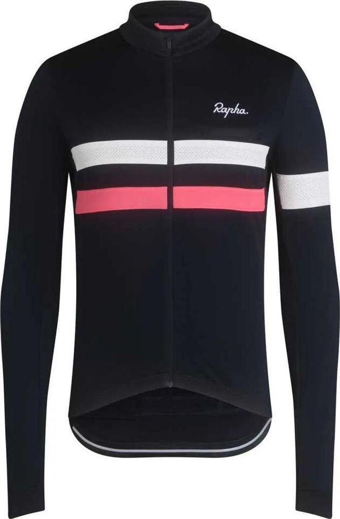 Rapha Brevet Langarm-trikot Blau M Herren Blau M