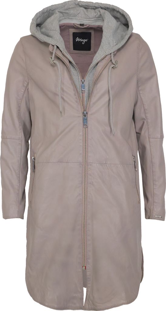 Maze Ledermantel 4202199 Damen grey S