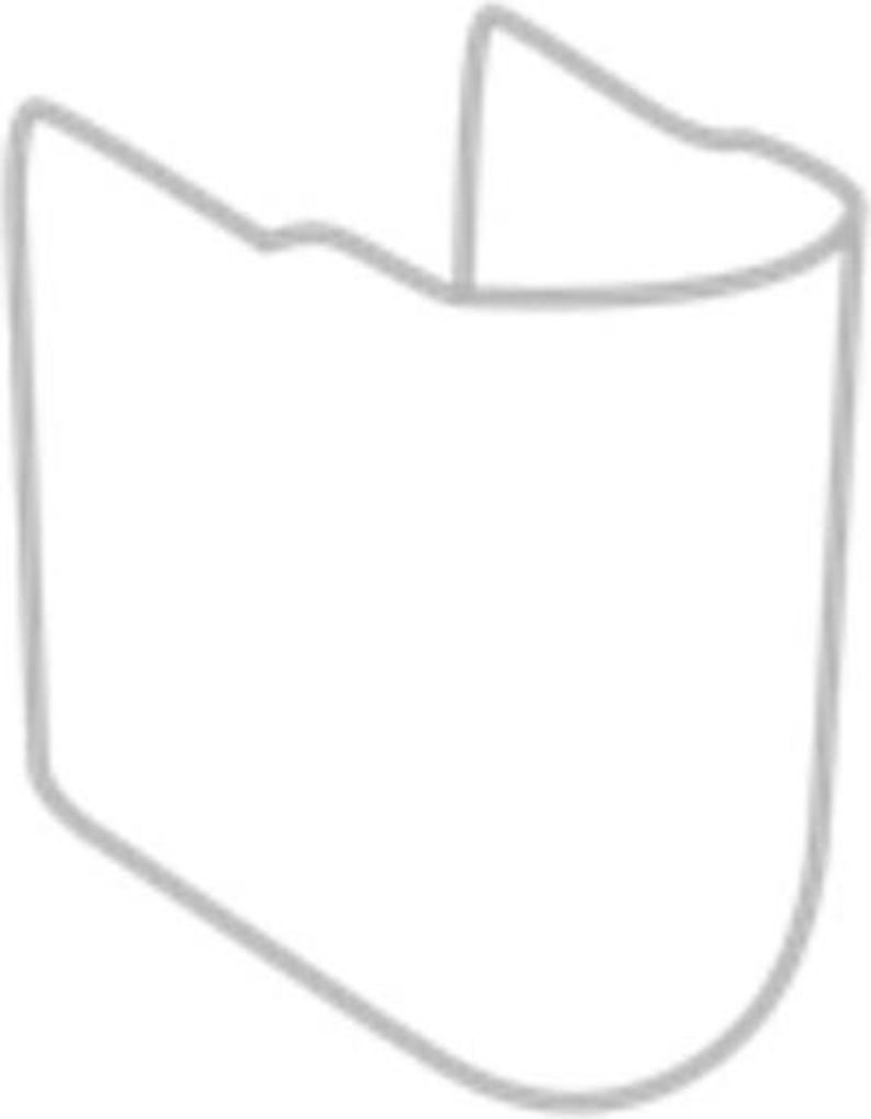 V&B Ablaufhaube O.Novo mit Befestigungsset, weiß C-plus