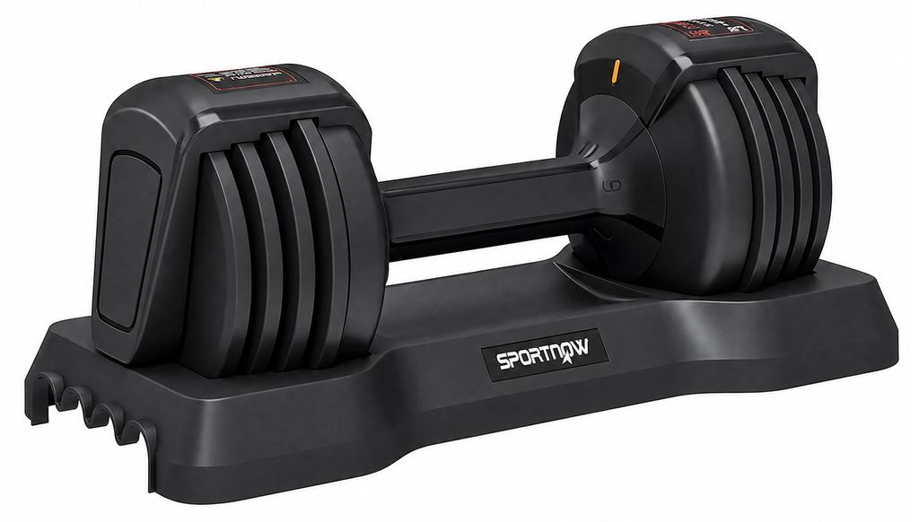 SPORTNOW Verstellbare Hantel Set, 11 kg Hanteln mit Produktbild 