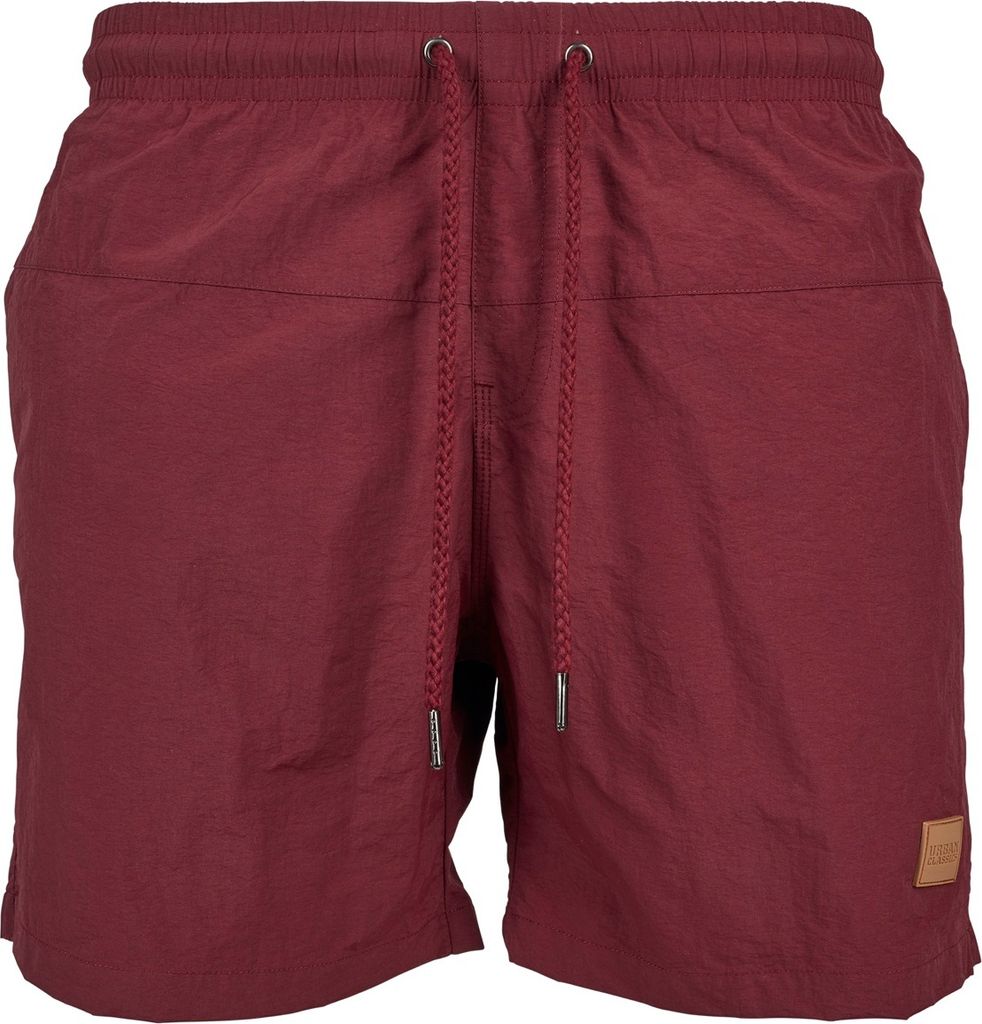Urban Classics Badehose für Männer Shorts Conuck bordo XL