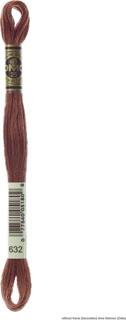 DMC Stickgarn Mouline Special 117MC -632, 6-fädig, 8m