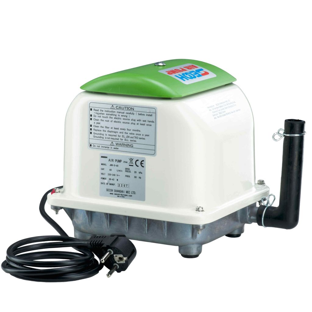 ATB Water Belüfterpumpe JDK-S-60, ölfrei, Schutzschalter, Produktbild