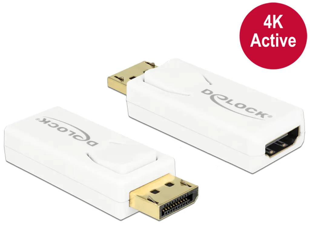 Adaptateur DisplayPort vers HDMI 4K pour corriger l'écran noir actif