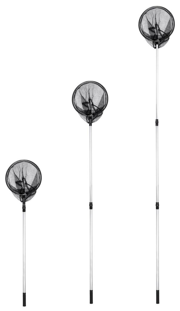 Angelkescher teleskopisch 170-280cm Kescher Netz Nylon Produktbild 