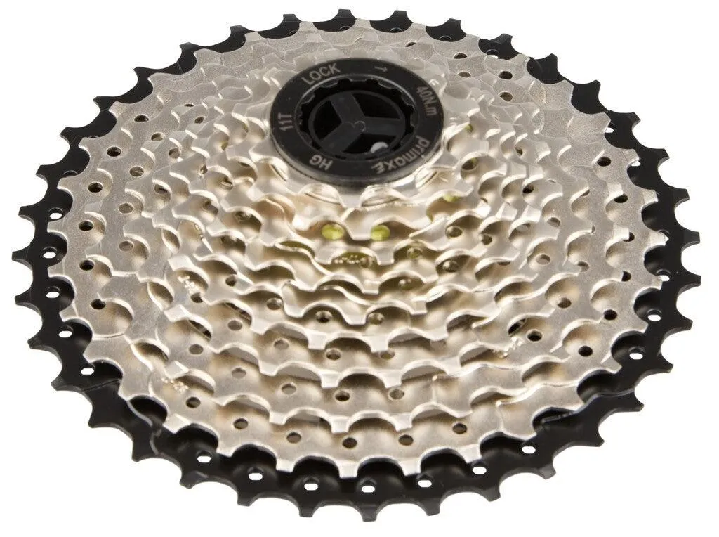 Cassette 10 Vitesses 11-36T Argent Primax e - Idéal Sorties VTT et Route