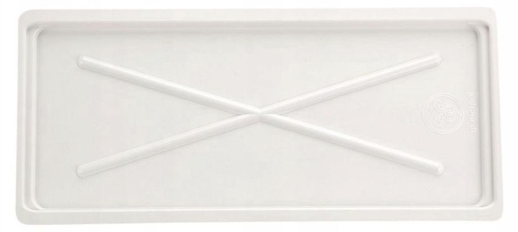 Afdruipbak voor afwasrek, 50 cm, kunststof, wit, 22,5x50 Productafbeelding 