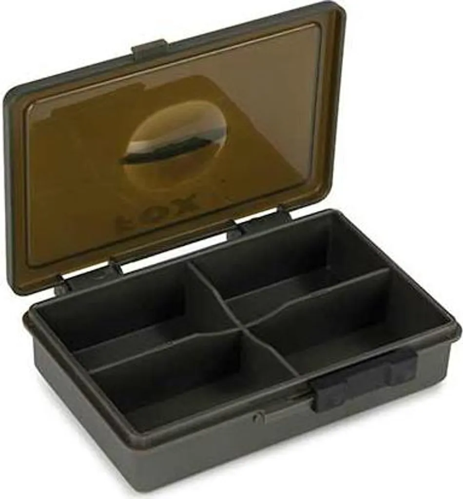 Boîte à Pêche Carpe Fox Box Eos Large avec Compartiments de Rangement - 14