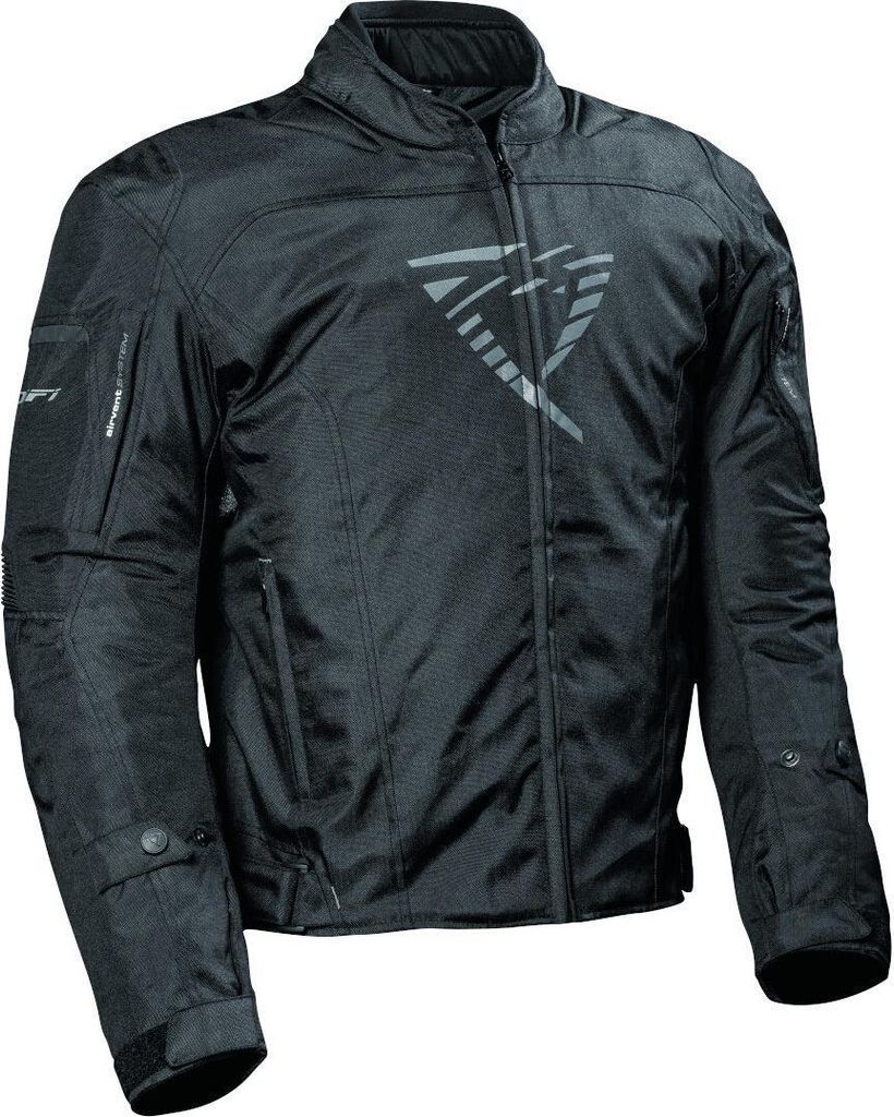 DIFI Ibarra Aerotex wasserdichte Motorrad Textiljacke, schwarz, 2XL