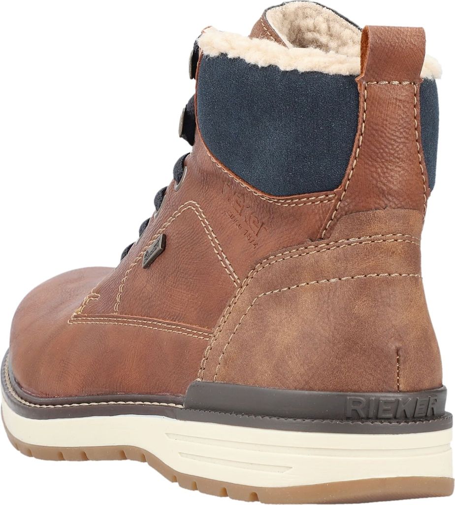 Rieker Herren Schnürboot Stiefelette Warmfutter 39442, Produktbild 4