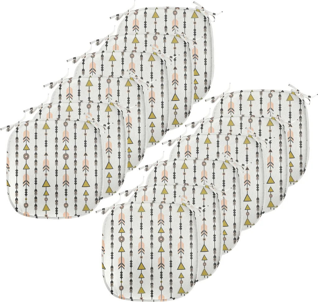 Cuscini Sedie Sala da Pranzo ABAKUHAUS 12 Pack - Lavabili e Resistenti