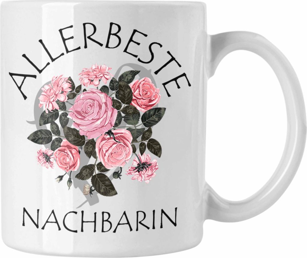 Trendation - Beste Nachbarin Tasse Geschenk Geburtstag Produktbild 