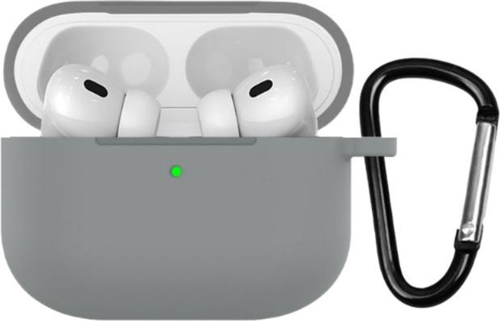INF Silikon Schutzhülle für AirPods Pro 3 Grau Produktbild 