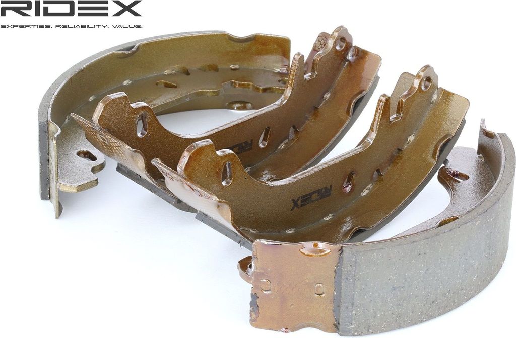 RIDEX Bremsbackensatz Trommelbremse Hinten für RENAULT TWINGO I (C06) 70B0097